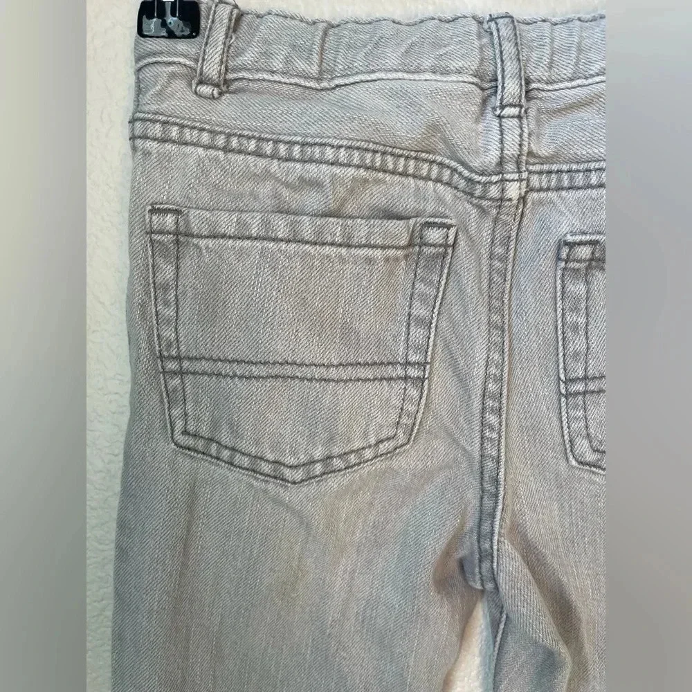 The Children’s Place Skinny 5T grey pants with snap closure & adjustable waist